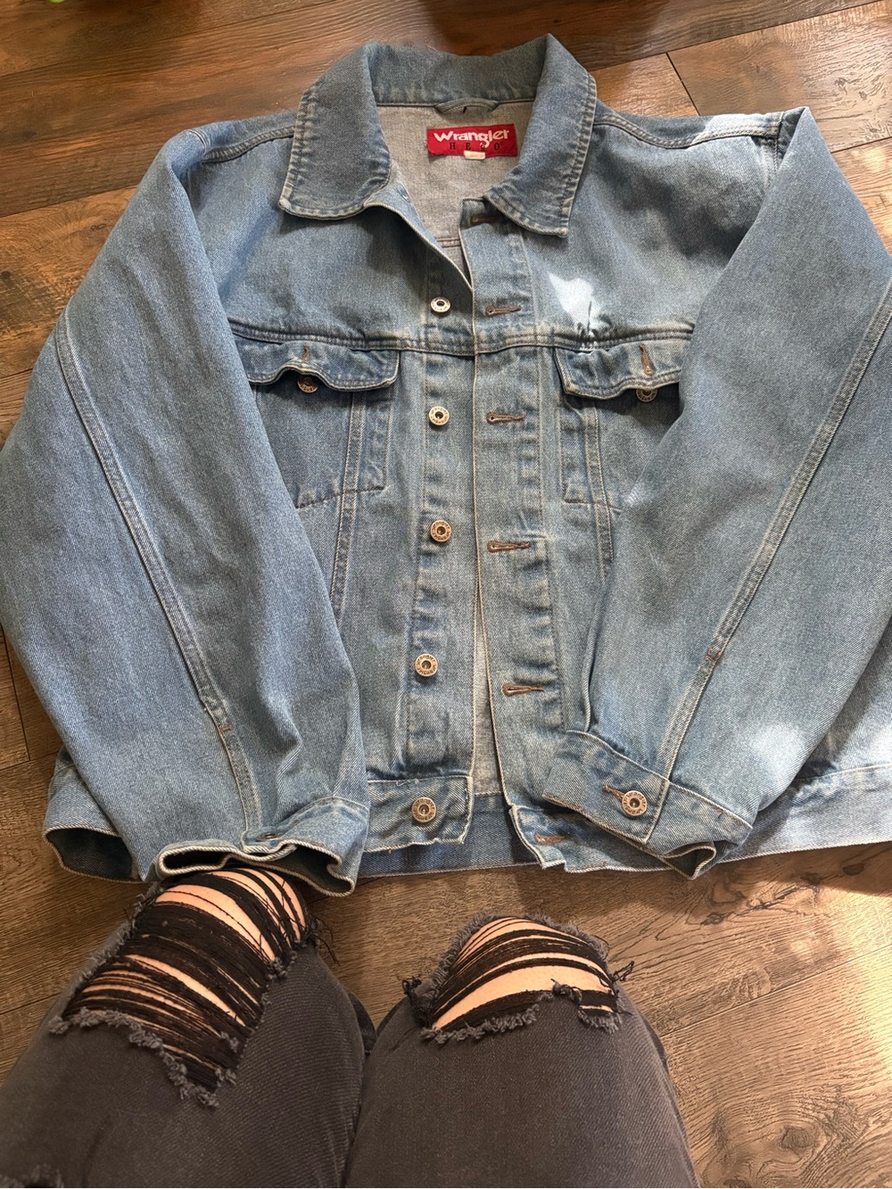 Wrangler Light Blue Men's-Style Denim Jacket